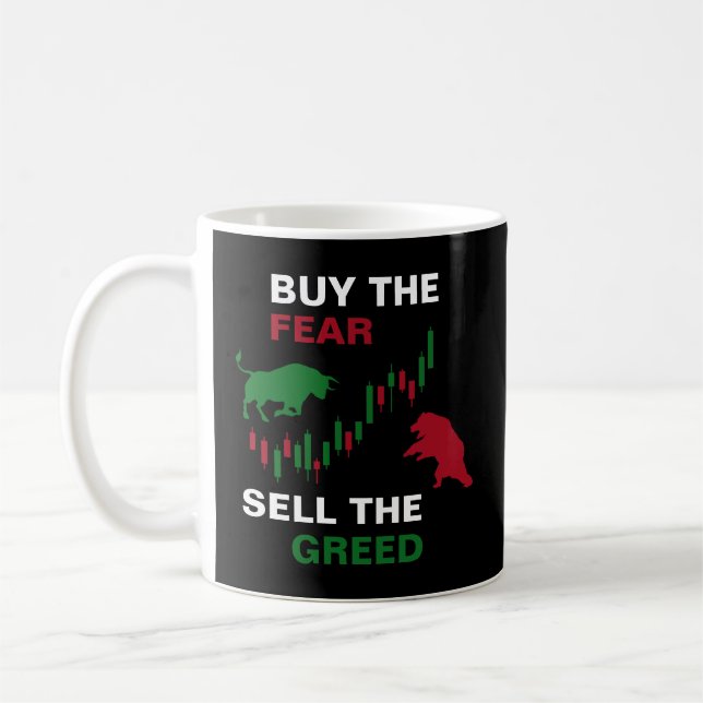 Caneca De Café Comerciante de ações (Esquerda)