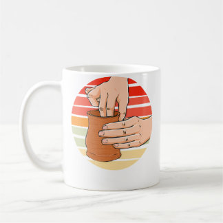 Caneca De Café Comerciante de Olaria de Cerâmica Vintage Retrô