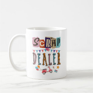 Caneca De Café Comerciante de sucata Scrapbooking engraçado