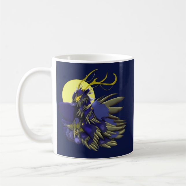 Caneca De Café Comet Dark Fantasy Collection Reindeer Mug (Esquerda)