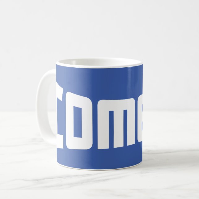 Caneca De Café Cometas do Cottey College (Frente Esquerda)