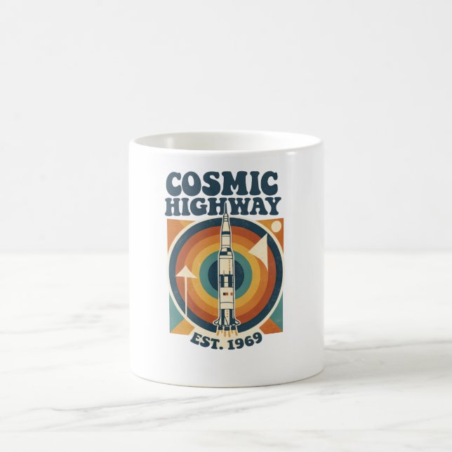Caneca De Café Comic Highway – Fun Pop Art for Comic Fans (Centro)