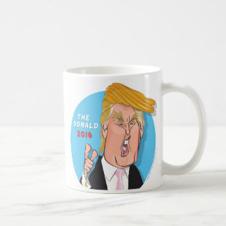 Caneca de café cómica da caricatura dos desenhos