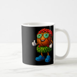 Caneca De Café Cômico Havaí Esboço Havaiano Tropical Férias de Ve