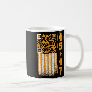Caneca De Café Cômico Qr Escaneie Me Presidente Trump 4547 Trump