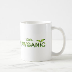 Caneca De Café Comida 100% crua de Rawganic