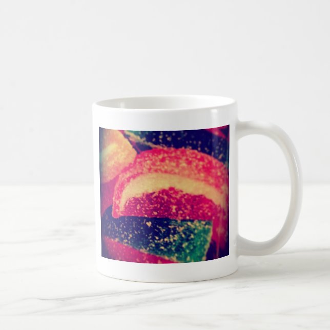 Caneca De Café Comida Candy Slices Fotografia por Angelandspot (Direita)