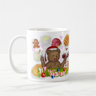 Caneca De Café Comida de Férias
