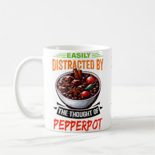 Caneca De Café Comida de Guiana com Pimenta Guyanese