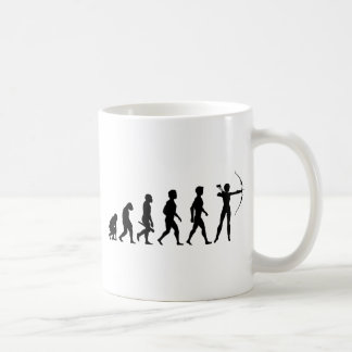 Caneca De Café Comida de puro de arco seta arco arqueiro alvo