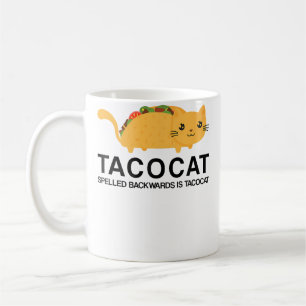 Caneca De Café Comida Divertida Tacocat Gato Taco