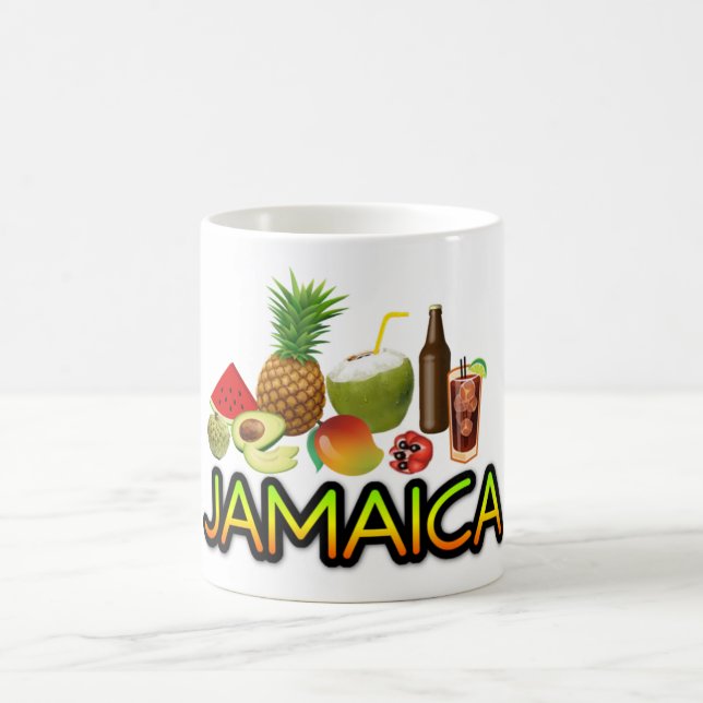 Caneca De Café Comida jamaicana (Centro)