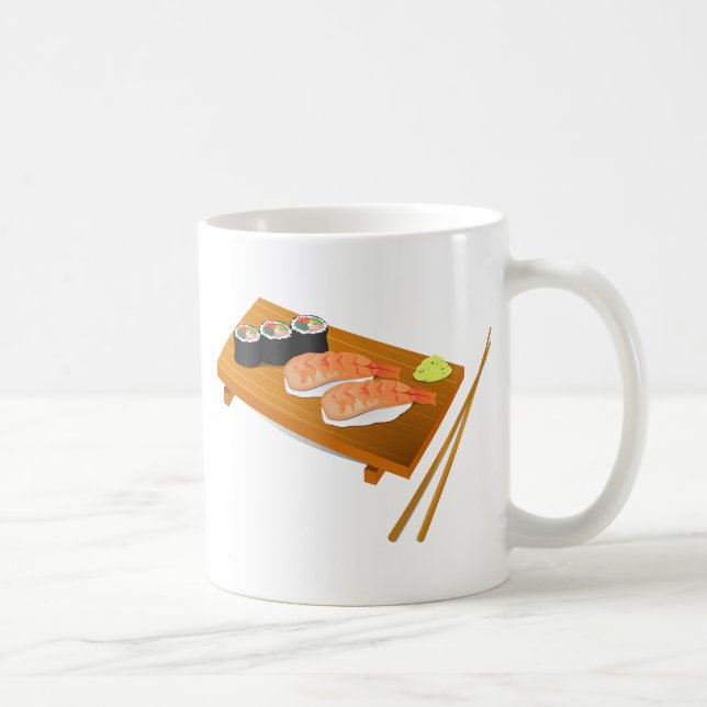 Caneca De Café Comida japonesa bonitinha (Direita)