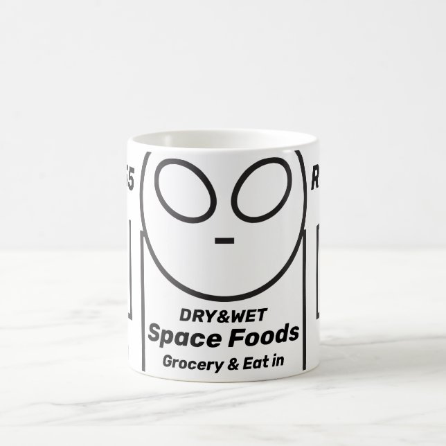 Caneca De Café Comidas de espaço (Centro)