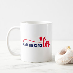 Caneca De Café Comma la & Coach   Kamala Harris Coach