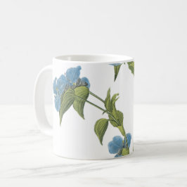 Caneca De Café commelina (Commelina tuberosa) por Redouté