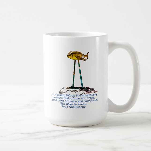 Caneca De Café Como As Montanhas São Bonitas (Direita)
