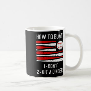 Caneca De Café Como Buntar Não Acerte Um Dinger Engraçado Vende S