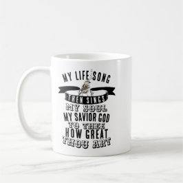 Caneca De Café Como Excelente Você Cantou Pássaro Cristão