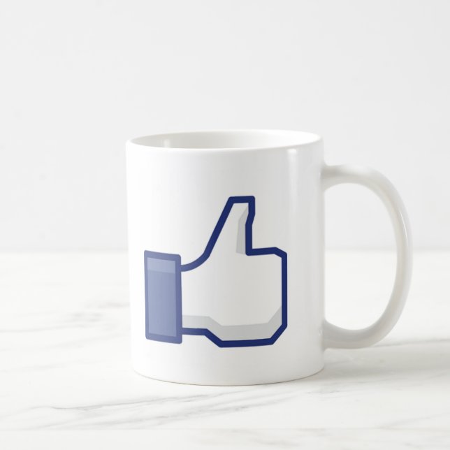 Caneca De Café Como Mão (Direita)