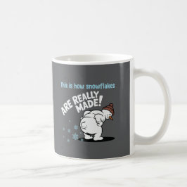 Caneca De Café Como os flocos de neve são feitos