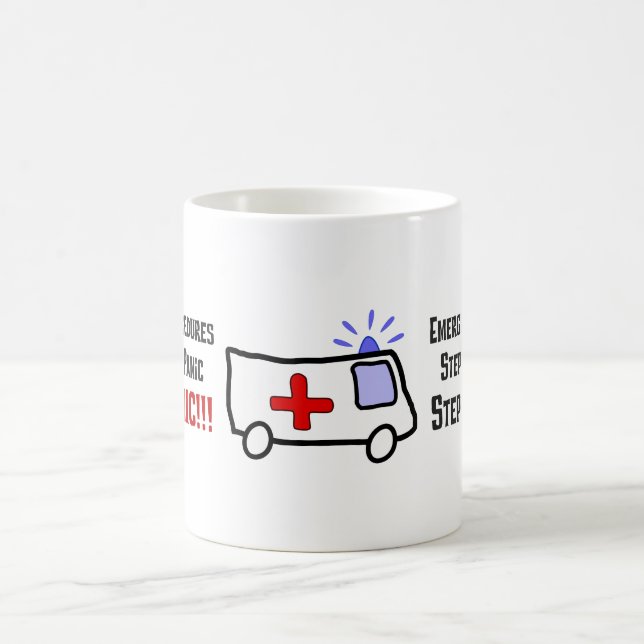 Caneca De Café Como os paramédicos respondem à sua emergência (Centro)
