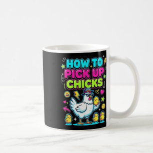 Caneca De Café Como Pegar Frangos Engraçado Galinha _2
