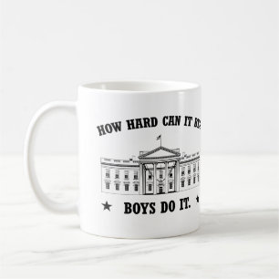 Caneca De Café Como pode ser duro? Garotos fazem isso