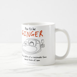 Caneca De Café Como ser um gato: Gengibre