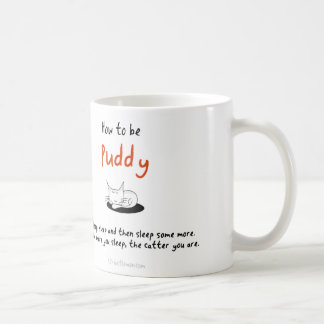 Caneca De Café Como ser um gato: Puddy