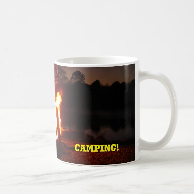 Caneca De Café Como sobre o acampamento                           (Direita)