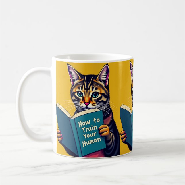 Caneca De Café como treinar o seu humano (Esquerda)