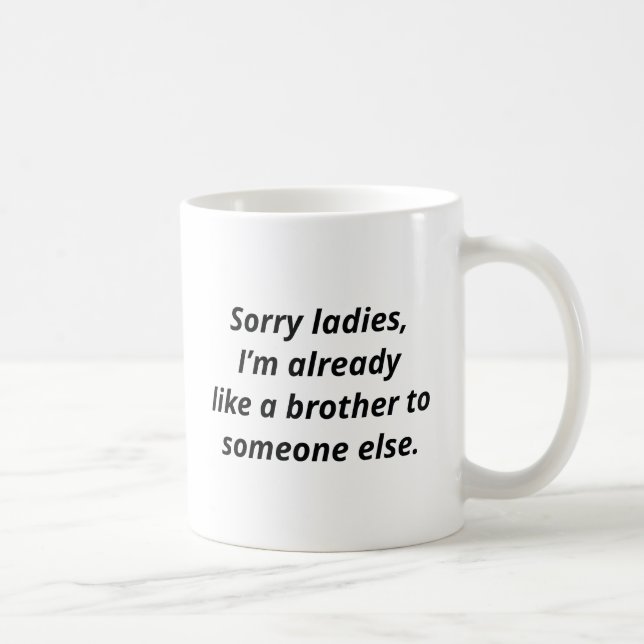 Caneca De Café Como Um Irmão (Direita)