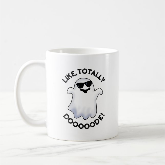 Caneca De Café Como um jogo engraçado de fantasmas (Esquerda)