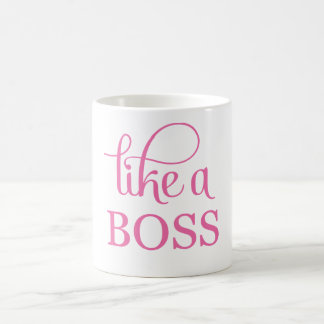 Caneca De Café Como um rosa chefe