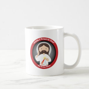 Caneca De Café Compaixão divino de Jesus