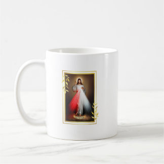 Caneca De Café Compaixão Divino Jesus Cristo Jesus Eu Confio Em V