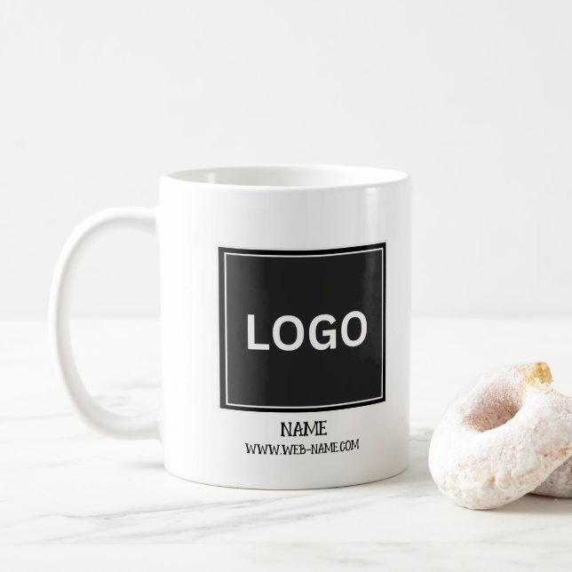 Caneca De Café Companheiro de café personalizável (Com Donut)