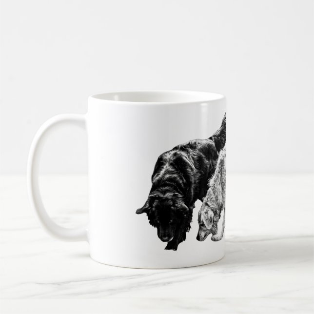 Caneca De Café Companheiros de outono em Sombra (Esquerda)