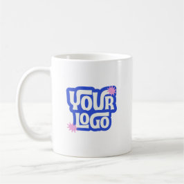 Caneca De Café Company Logo Branded Simple Business