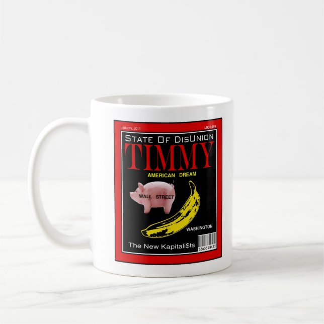 Caneca De Café Compartimento de Timmy - estado de Disunion (Esquerda)