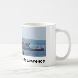 Caneca De Café Competência de barco no St Lawrence
