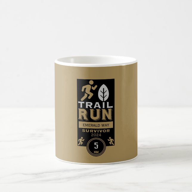 Caneca De Café Competição de Corrida do Runner (Centro)