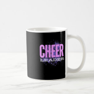 Caneca De Café Competição de Espírito Divertido de Líder de Torci
