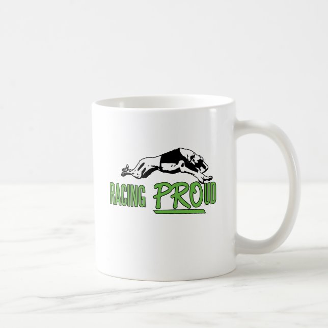 Caneca De Café Competindo a engrenagem orgulhosa (Direita)