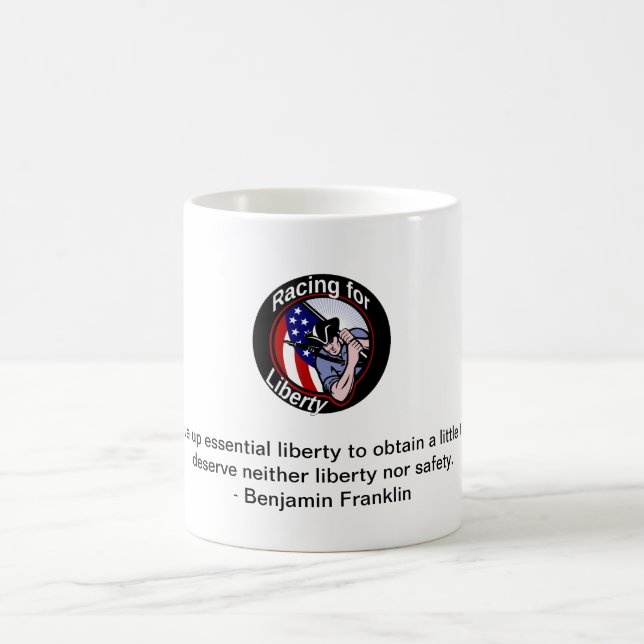 Caneca de café - competindo para o logotipo (Centro)