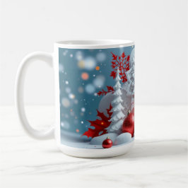 Caneca De Café Composição Flor de Inverno