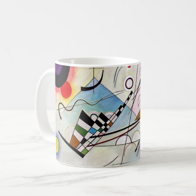 Caneca De Café Composição VIII, Wassily Kandinsky (Frente Esquerda)