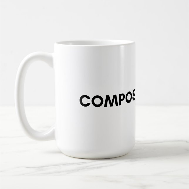 Caneca De Café composto (Esquerda)