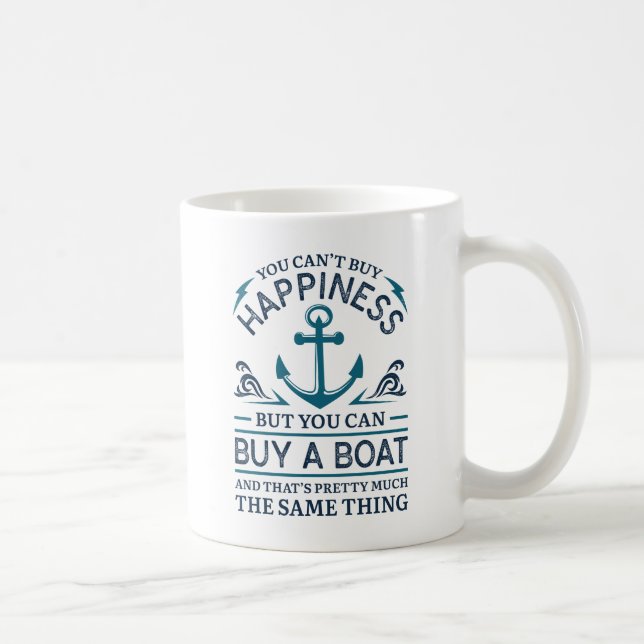 Caneca De Café Comprar A Barco (Direita)